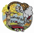 Never stop exploring PATCH BY LA BARBUDA